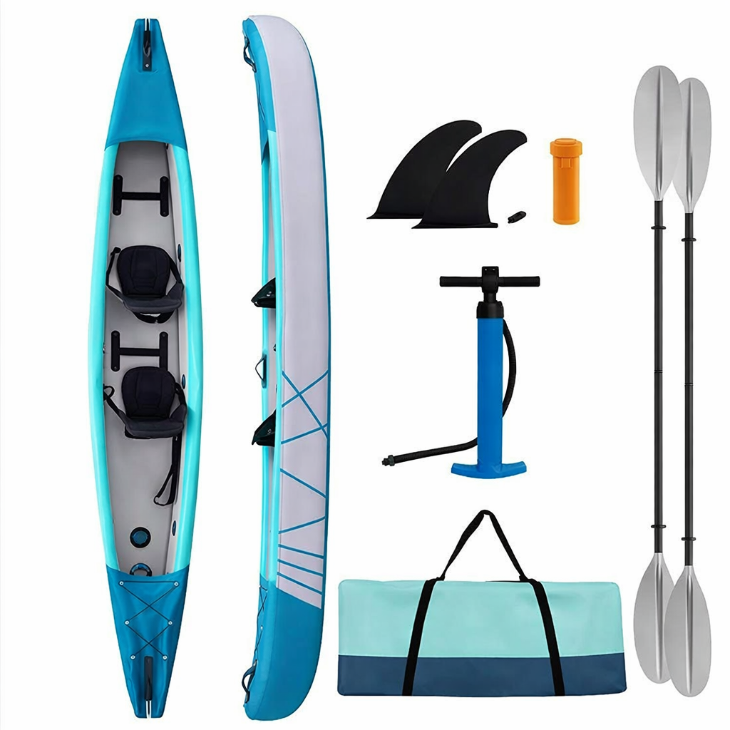 BlueCrest Riviera X2 Elite Inflatable Kayak Kit