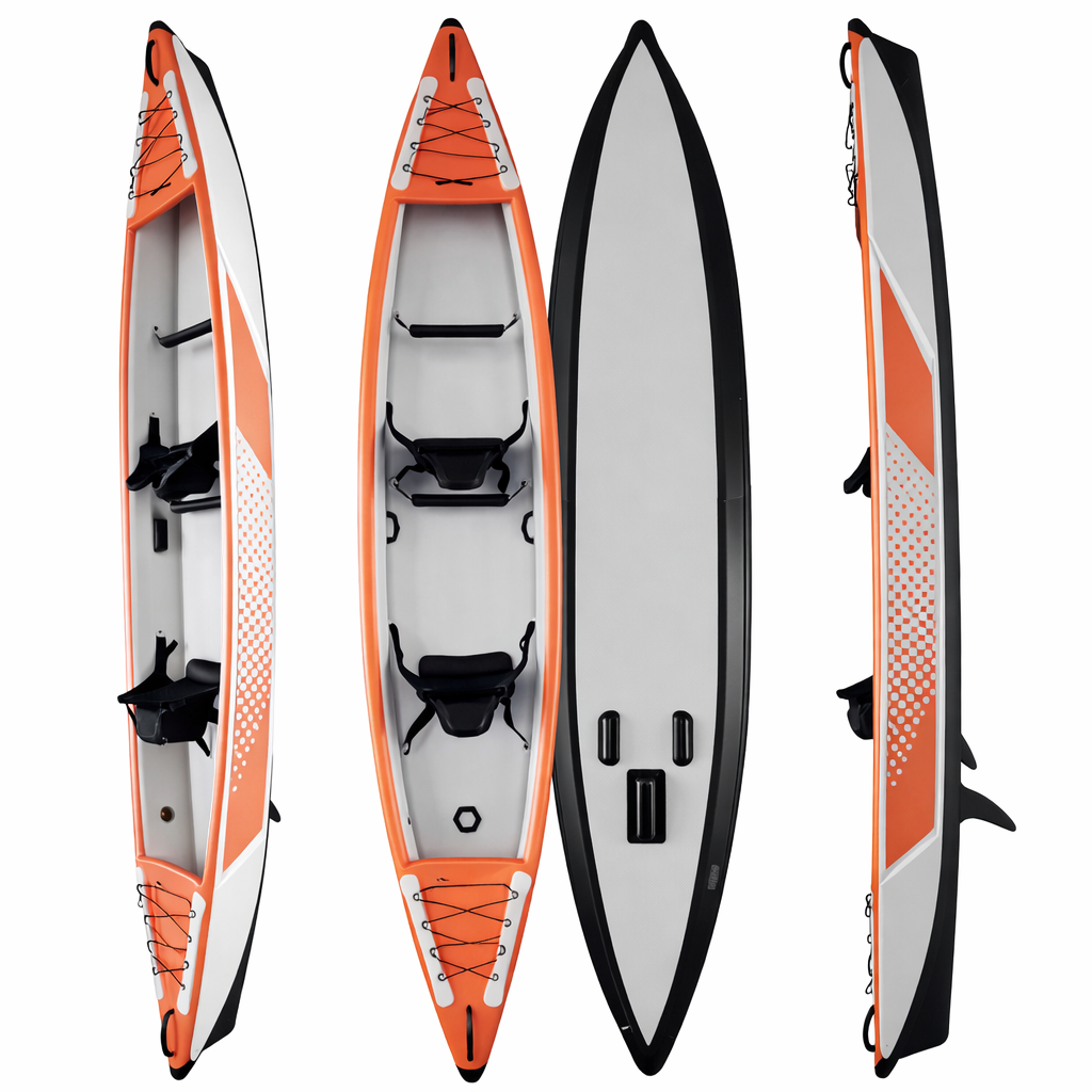 DriftLuxe Aurora Tandem Pro Inflatable Kayak Package
