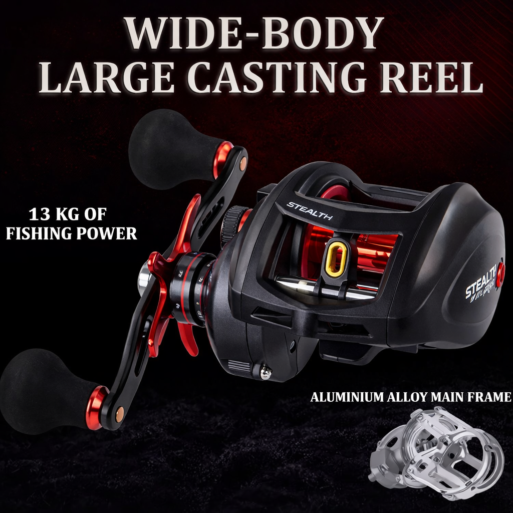 ApexTide Obsidian XR Baitcasting Reel